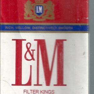 MARQUILLA L & M EXPORTACION 20 CIGARRILLOS INDUSTRIA ARGENTINA