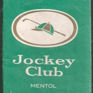 MARQUILLA JOCKEY CLUB MENTOL 20 CIGARRILLOS INDUSTRIA ARGENTINA