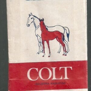 MARQUILLA COLT 20 CIGARRILLOS INDUSTRIA ARGENTINA