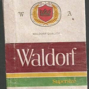 MARQUILLA WALDORF 20 CIGARRILLOS INDUSTRIA ARGENTINA