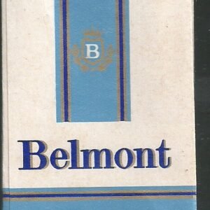 MARQUILLA BELMONT 20 CIGARRILLOS INDUSTRIA ARGENTINA