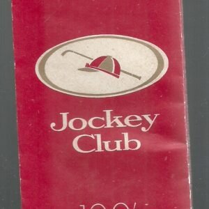 MARQUILLA JOCKEY CLUB 100S 20 CIGARRILLOS INDUSTRIA ARGENTINA SOFT