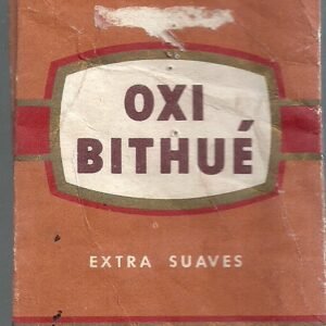 MARQUILLA OXI BITHUE 20 CIGARRILLOS INDUSTRIA URUGUAY SOFT