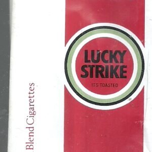 MARQUILLA LUCKY STRIKE 20 CIGARRILLOS INDUSTRIA ARGENTINA