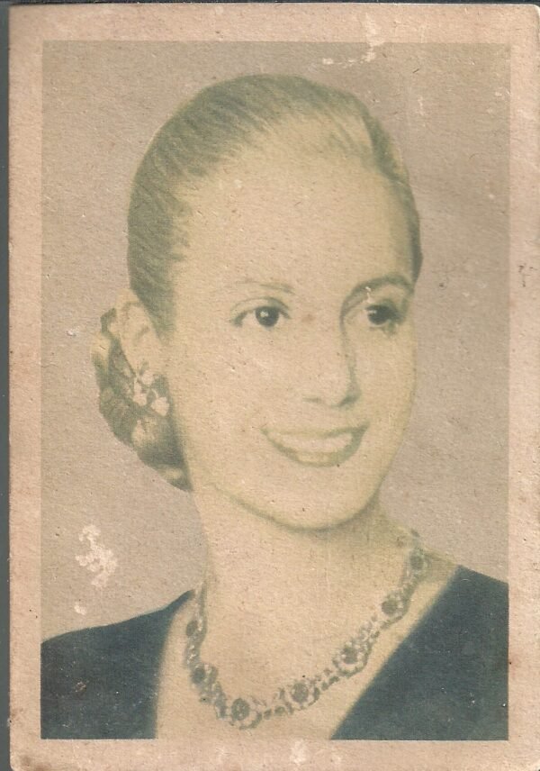 TARJETA DE EVA PERON