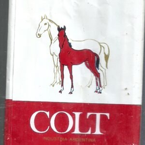 MARQUILLA COLT 20 CIGARRILLOS INDUSTRIA ARGENTINA