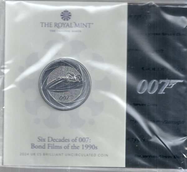 SET PROOF JAMES BOND 1990 007 2024