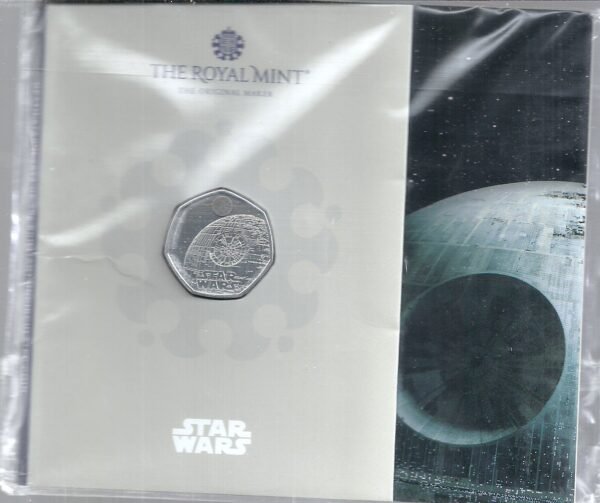 SET PROOF STAR WARS 50 PENCE 2024 AN ICON OF THE EMPIRE