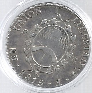 ARGENTINA PATRIA 8 REALES 1815
