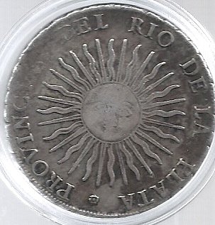 ARGENTINA PATRIA 8 REALES 1813 - Imagen 2