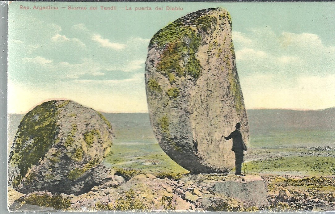 POSTAL TANDIL PUERTA DEL DIABLO