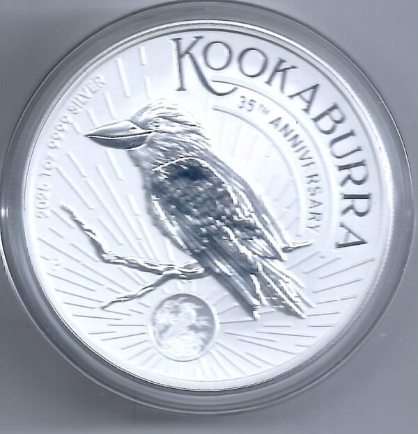 AUSTRALIA 1 DOLAR ONZA PLATA 999 KOOKABURRA 2025
