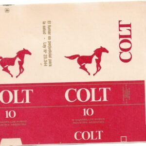 MARQUILLA COLT 10 CIGARRILLOS INDUSTRIA ARGENTINA SOFT