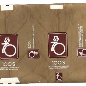 MARQUILLA 43/70 20 CIGARRILLOS INDUSTRIA ARGENTINA SOFT