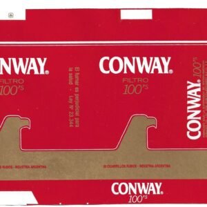 MARQUILLA CONWAY 20 CIGARRILLOS INDUSTRIA ARGENTINA SOFT