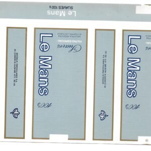 MARQUILLA LE MANS 20 CIGARRILLOS INDUSTRIA ARGENTINA SOFT