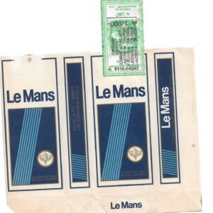 MARQUILLA LE MANS 10 CIGARRILLOS INDUSTRIA ARGENTINA SOFT