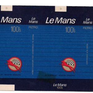 MARQUILLA LE MANS 20 CIGARRILLOS INDUSTRIA ARGENTINA SOFT