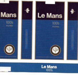 MARQUILLA LE MANS 20 CIGARRILLOS INDUSTRIA ARGENTINA SOFT