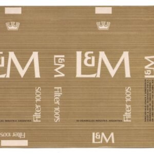 MARQUILLA L&M 20 CIGARRILLOS INDUSTRIA ARGENTINA SOFT