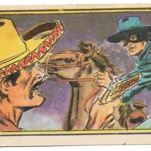 FIGURITA EL ZORRO 1977 N°30