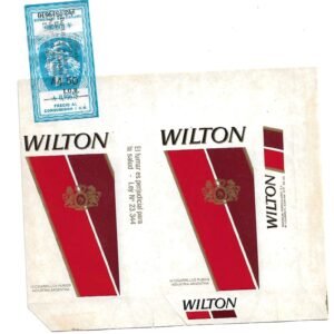 MARQUILLA WILTON 10 CIGARRILLOS INDUSTRIA ARGENTINA SOFT