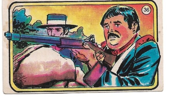 FIGURITA EL ZORRO 1977 N°36