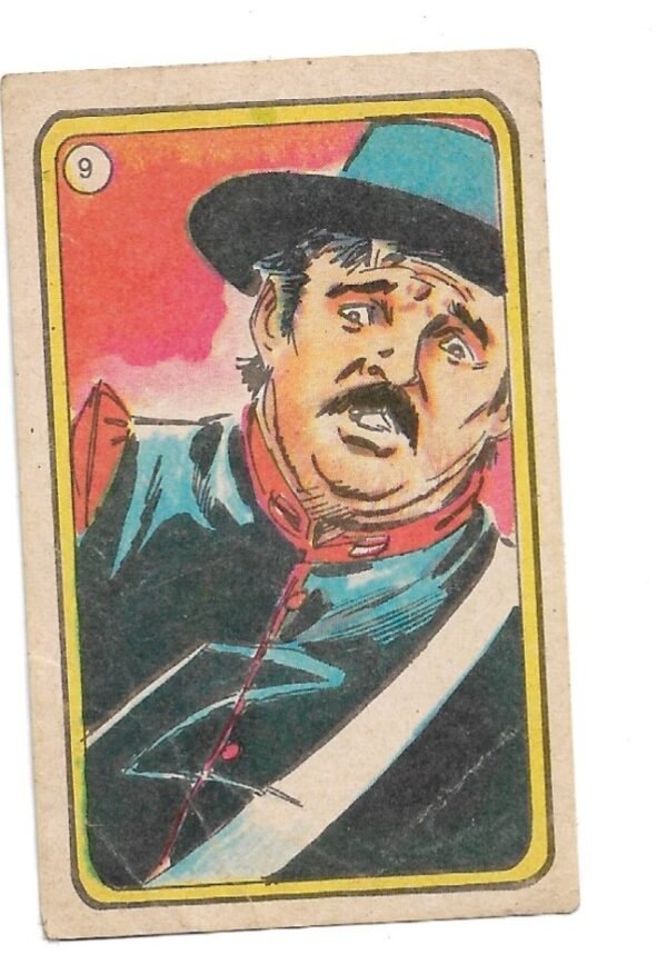 FIGURITA EL ZORRO 1977 N°9