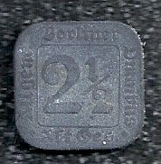 ALEMANIA 2 1/2 PFENNIG 1923
