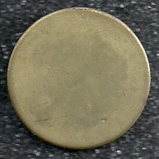 ARGENTINA FICHA DE ESTANCIA LA DIEZ DE MAYO 1 VELLON - Imagen 2