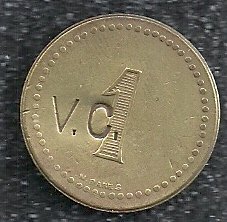 ARGENTINA FICHA DE ESTANCIA SAN CAYETANO VICTORIO DE LA CANAL1 VELLON - Imagen 2