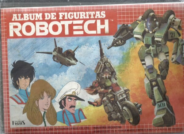 ALBUM FIGURITAS ROBOTECH COMPLETO ULYTA FIGUS 1985