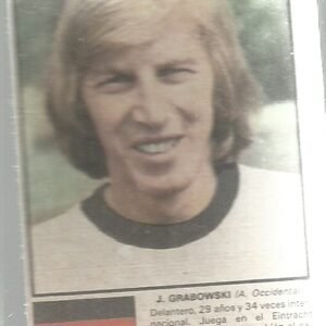 FIGURITA MUNDIAL 1974 GRABOWSKI ALEMANIA OCCID.