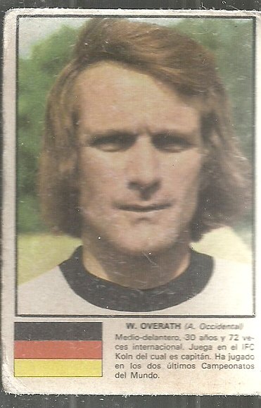 FIGURITA MUNDIAL 1974 OVERATH ALEMANIA OCCID.
