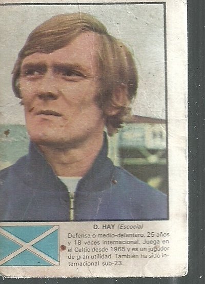 FIGURITA MUNDIAL 1974 HAY ESCOCIA