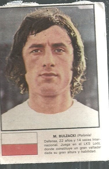 FIGURITA MUNDIAL 1974 BULZACKY POLONIA