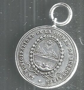 MEDALLA A LOS SERVIDORES DE LA HUMANIDAD FIEBRE AMARILLA