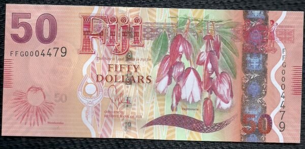 FIJI 50 DOLARES 2012 UNC P 118 a