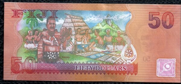 FIJI 50 DOLARES 2012 UNC P 118 a - Imagen 2