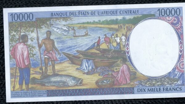 CHAD 10000 FRANCS 2000 UNC P605 - Imagen 2