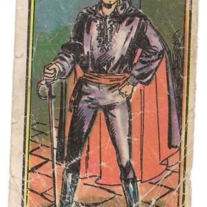FIGURITA EL ZORRO 1977 N°15