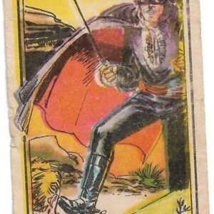 FIGURITA EL ZORRO 1977 N°1