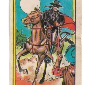 FIGURITA EL ZORRO 1977 N°13