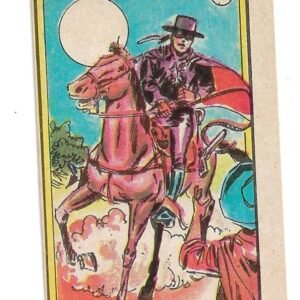 FIGURITA EL ZORRO 1977 N°13