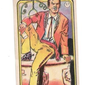FIGURITA EL ZORRO 1977 N°17