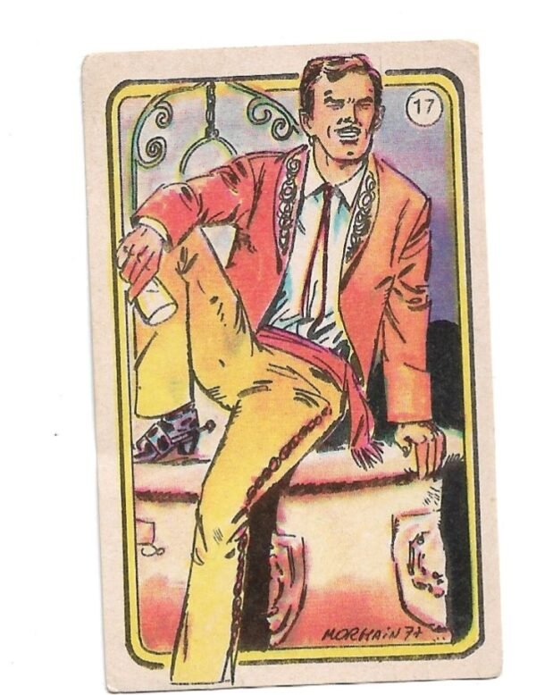 FIGURITA EL ZORRO 1977 N°17