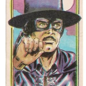 FIGURITA EL ZORRO 1977 N°3