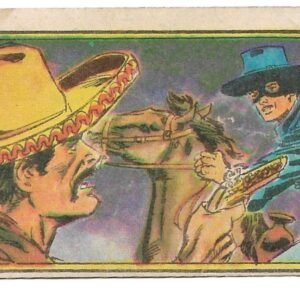 FIGURITA EL ZORRO 1977 N°30