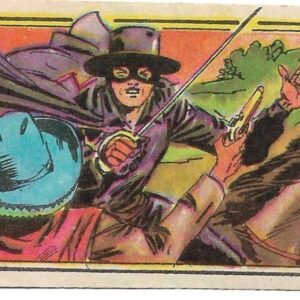 FIGURITA EL ZORRO 1977 N°31
