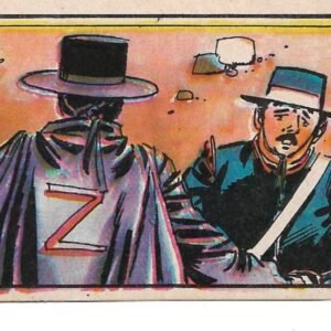 FIGURITA EL ZORRO 1977 N°38